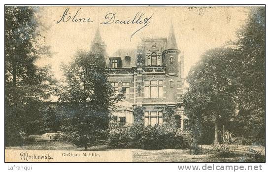 BELGIQUE-ref No 475- Morlanwelz - Chateau Mabille - Bon Etat - Morlanwelz