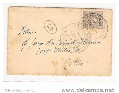 12710)lettera Con 30c  Amm Lire Da Catania A Città Il 11-8-1944 - Marcofilía