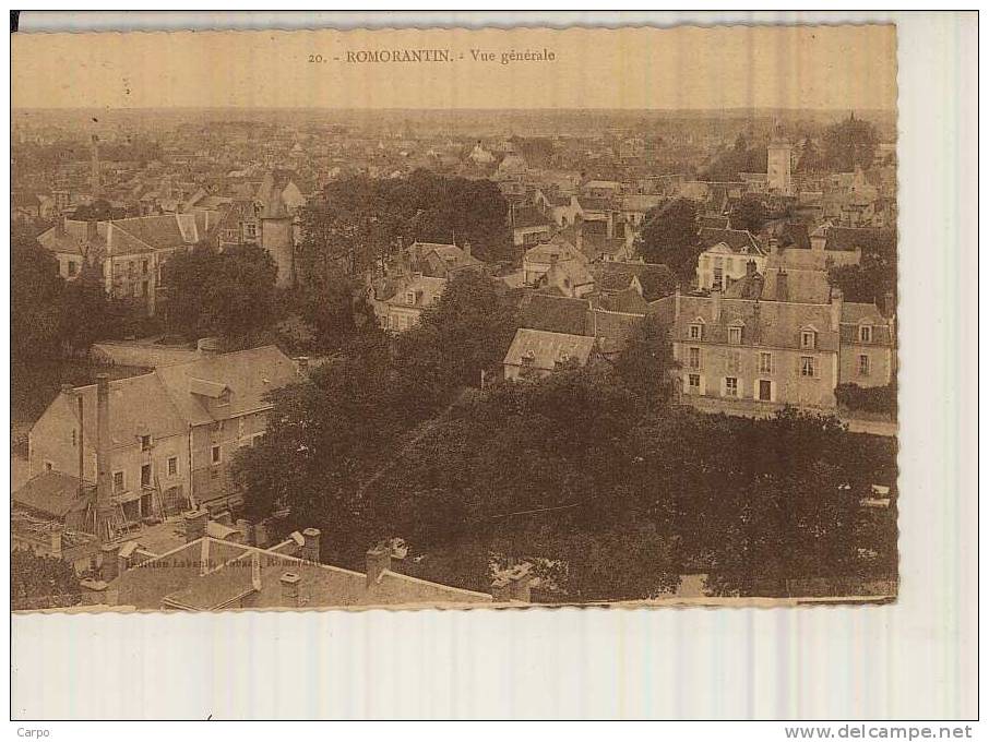 ROMORANTIN. - Vue Générale. - Romorantin