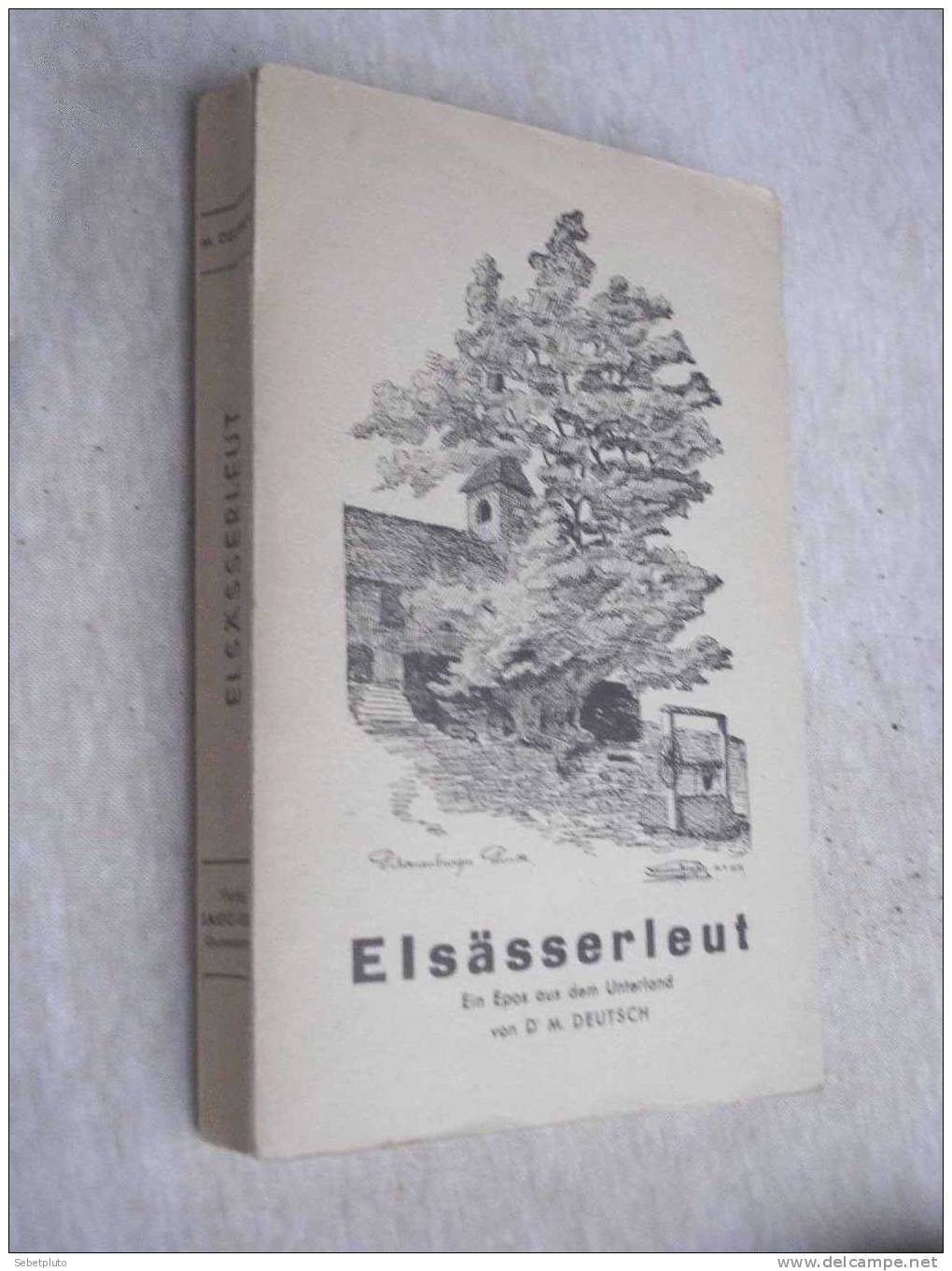 Elsasserleut M Deutsch Alsace Poeme Alsatique 1936 - Lyrik & Essays