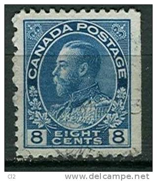 CANADA - Y&T 115 Non Dentelé à Droite - 20% De La Cote - Used Stamps