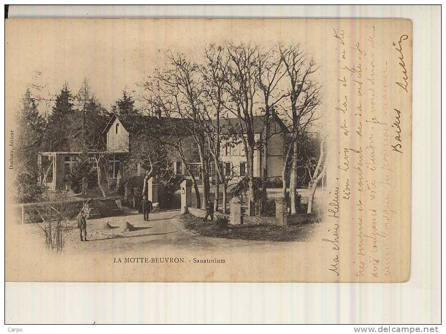 LA MOTTE-BEUVRON. - Sanatorium. - Lamotte Beuvron