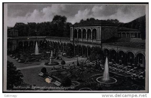 *GERMANY - BAD KISSINGEN-002 - KONVERSATIONSHAUS UND KURGARTEN - Bad Kissingen