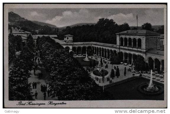 *GERMANY - BAD KISSINGEN-004 - KURGARTEN - Bad Kissingen