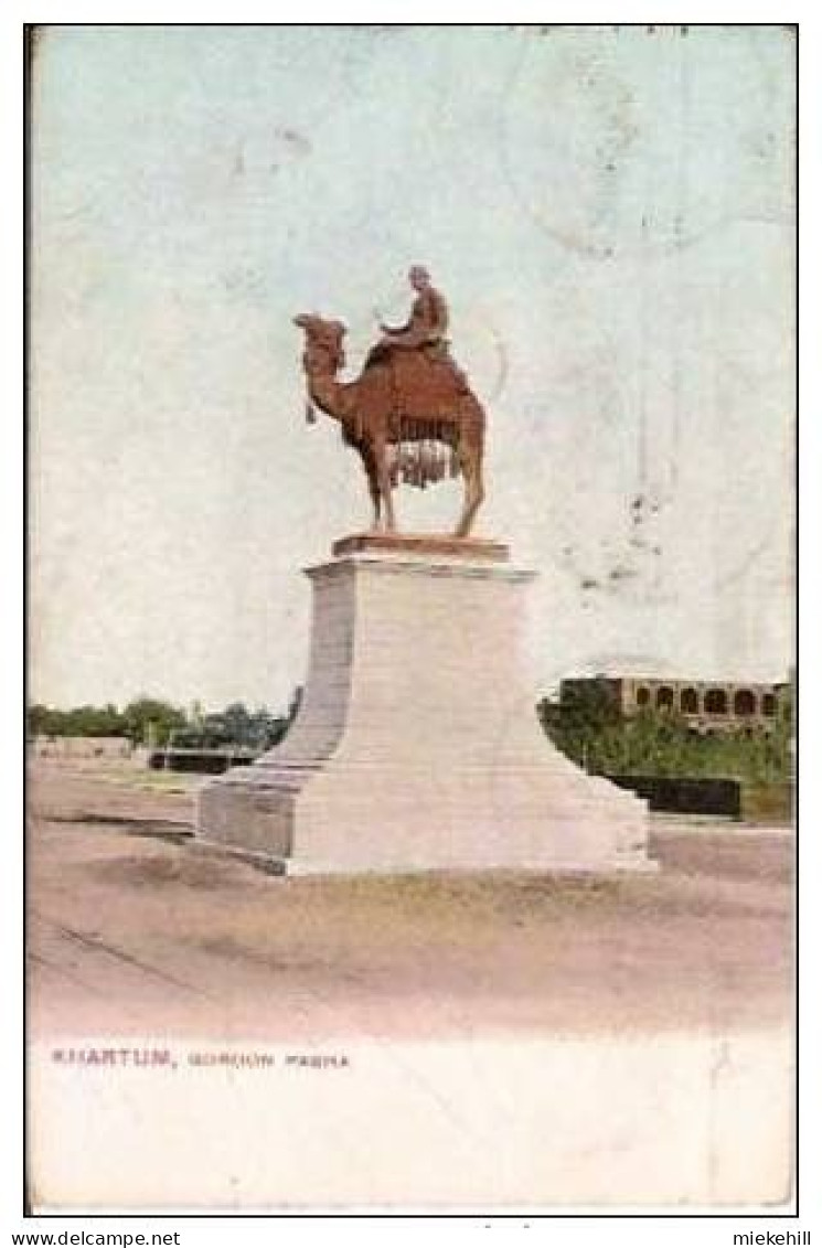 KHARTUM-STATUE DE GORDON PACHA-KHARTOUM (SOUDAN) - Sudan