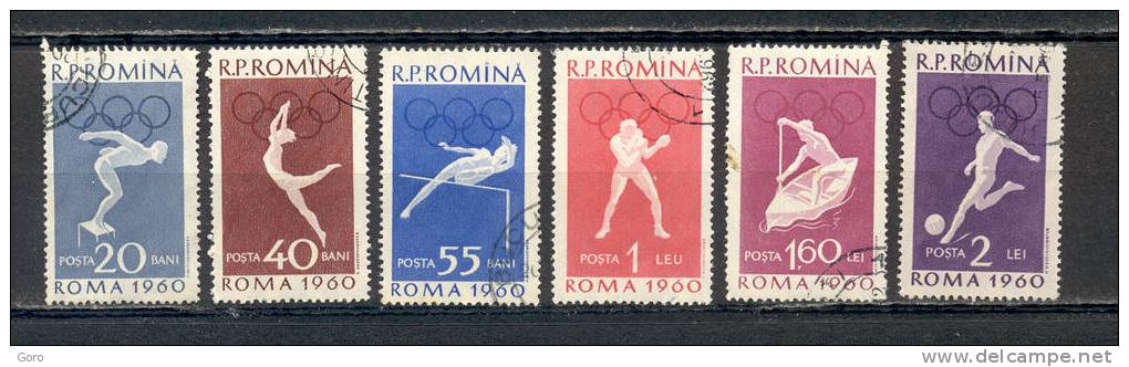 Rumanía  1960.-  Y&T Nº   1720/25 - Used Stamps