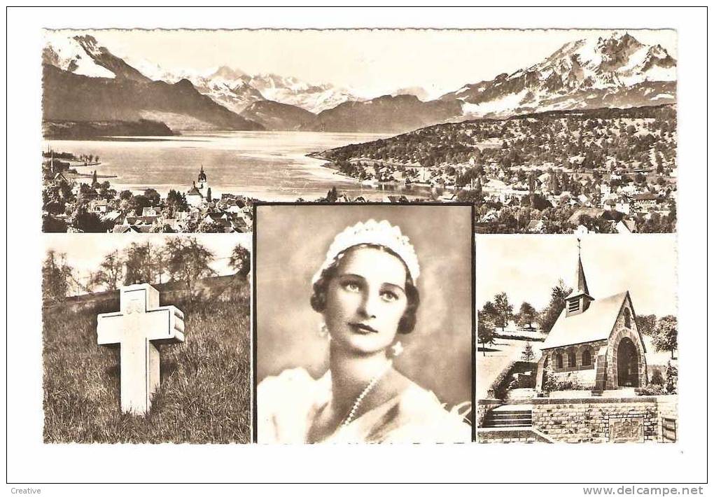 SUISSE-SCHWEIZ-SWITZERLAND. Küssnacht A/Rigi. - La Chapelle Au Souvenir à S.M. Astrid La Reine Des Belges - Küssnacht