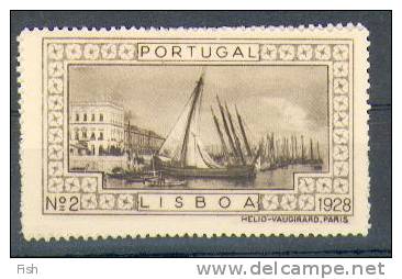 Portugal Cinderela 1928 * & Lisboa Terreiro - Timbres De Distributeurs [ATM]