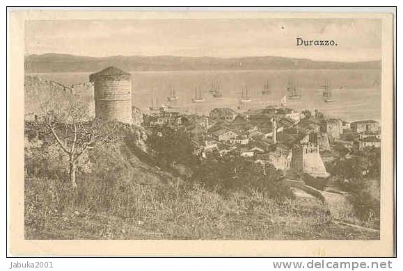 ALBANIA ALBANIEN  DURAZZO  OLD POSTCARD #015 - Albanien