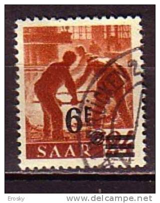 N0313 - SARRE SAAR Yv N°223 - Usados