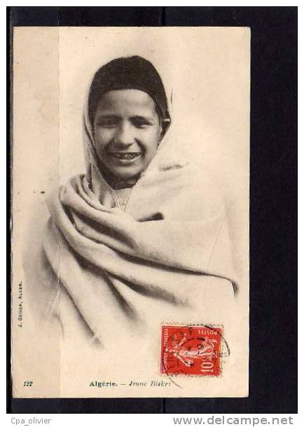 ALGERIE Biskra, Types, Enfant, Jeune Biskri, Ed Geiser 122, 191? - Kinderen