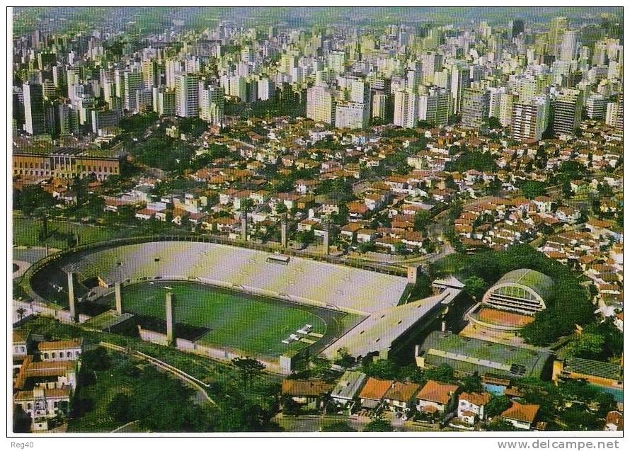 BRESIL - SAO PAULO  -  Estadio Municipal Do Pacaembu  - ( STADE)  -  (GF) - São Paulo