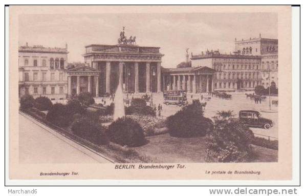 BERLIN . Brandenburger Tor - Brandenburger Tor