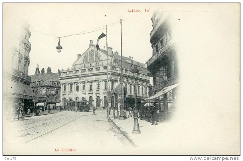 LILLE 59 - Théâtre Tramway - Carte Pionnière - Lille