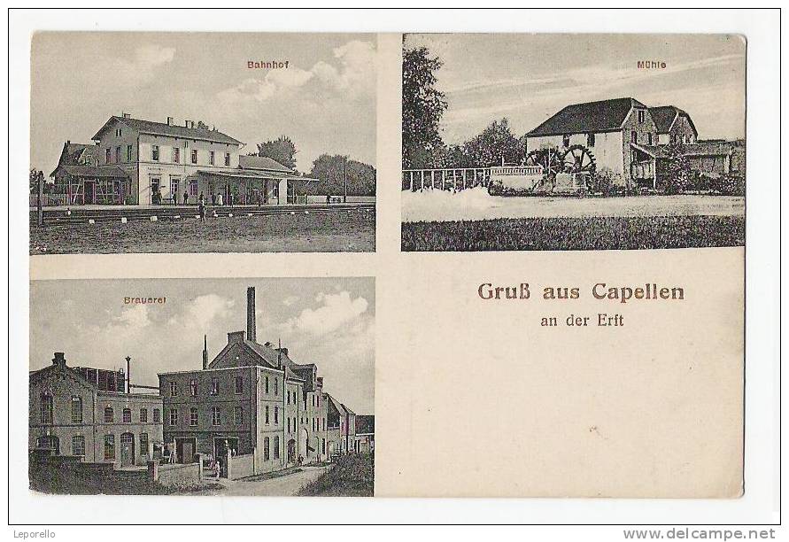 AK GREVENBROICH CAPELLEN Brauerei Bräuhaus  E*A1430X - Grevenbroich