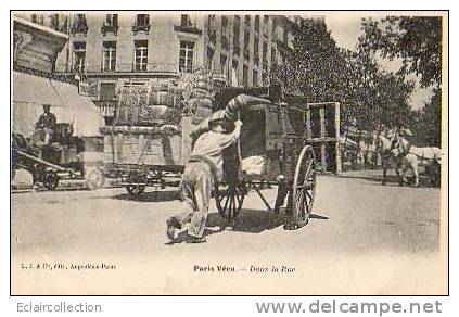 PARIS VECU...Dans La Rue..Déménagement - Ambachten In Parijs