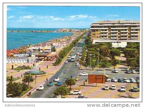13725)cartolina Illustratoria  Pescara - Lungomare - Pescara