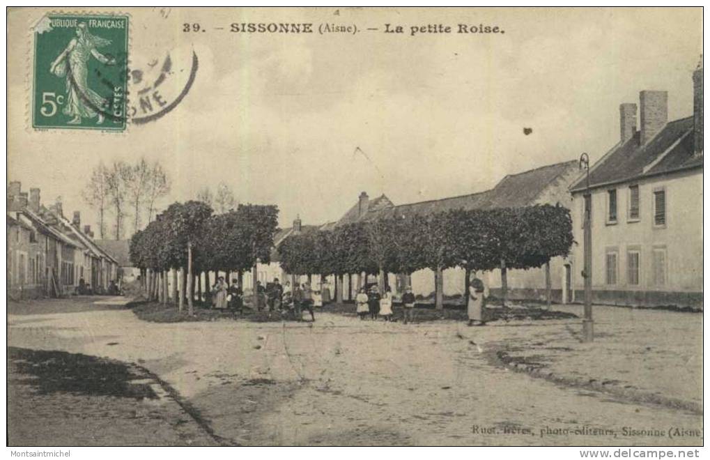 Sissonne. Aisne 02. La Petite Roise. Plan Animé. - Sissonne