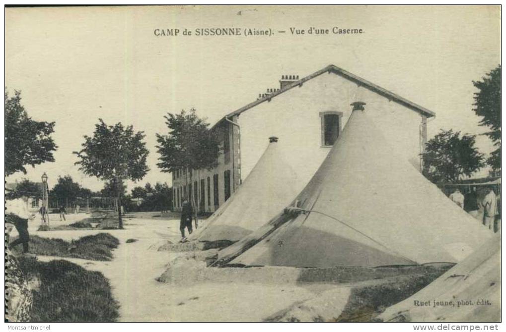 Sissonne. Aisne 02. Vue D´une Caserne. - Sissonne