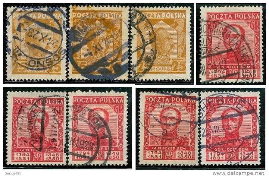 ● POLONIA - Repubblica - 1928  -  N. 339 + 342 Usati  -  Lotto  312 /14 /15 /16 - Used Stamps