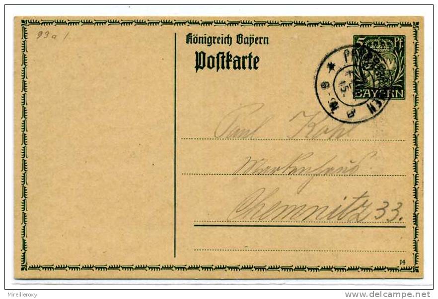 BAVIERE / BAYERN /   / ENTIER POSTAL /   STATIONERY / 1915 - Postwaardestukken