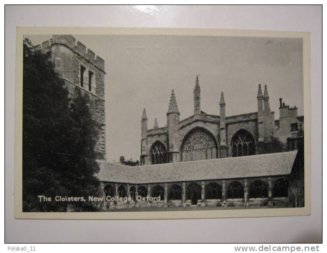 CPA   ANGLETERRE   OXFORD  COLLEGE  TOWER - Oxford