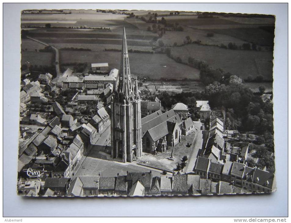 Vue Aérienne L'Eglise . C.p.photo 15x10 - Steenvoorde