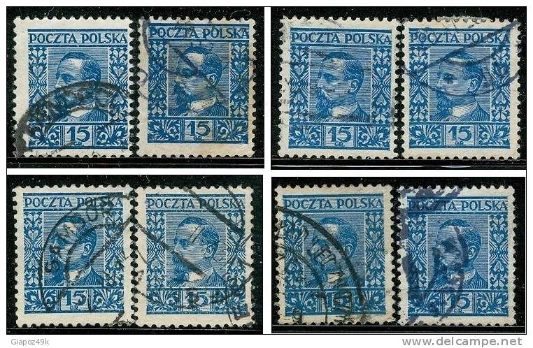 ● POLONIA - Repubblica - 1928  -  N. 345  Usati  -  Lotto  334 /35 /36 /38 - Used Stamps