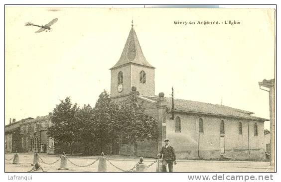 MARNE - Ref 5176- Givry En Argonne - L Eglise   - Bon Etat - Givry En Argonne