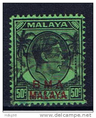 MAL+ Malaya 1945 Mi 11 BMA Britische Militärverwaltung - Malaya (British Military Administration)