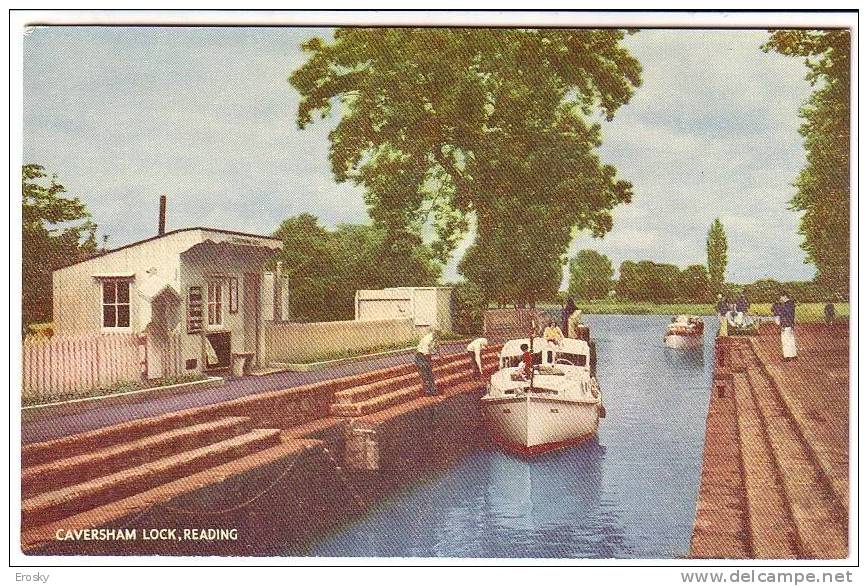 PGL - 0377 ENGLAND READING CAVERSHAM LOCK - Reading