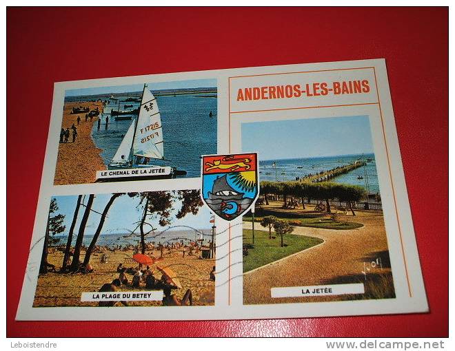 CPM -(33-GIRONDE)-BASSIN D´ARCACHON-ANDERNOS-LES-BAINS-COULEUR ET LUMIERE DE FRANCE - Andernos-les-Bains