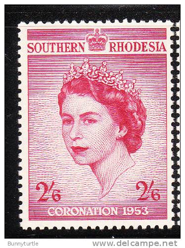 Southern Rhodesia 1953 Coronation Issue Omnibus MLH - Rhodésie Du Sud (...-1964)