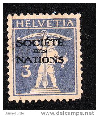 Switzerland 1922-31 For The League Of Nations Overprinted Mint - Ongebruikt