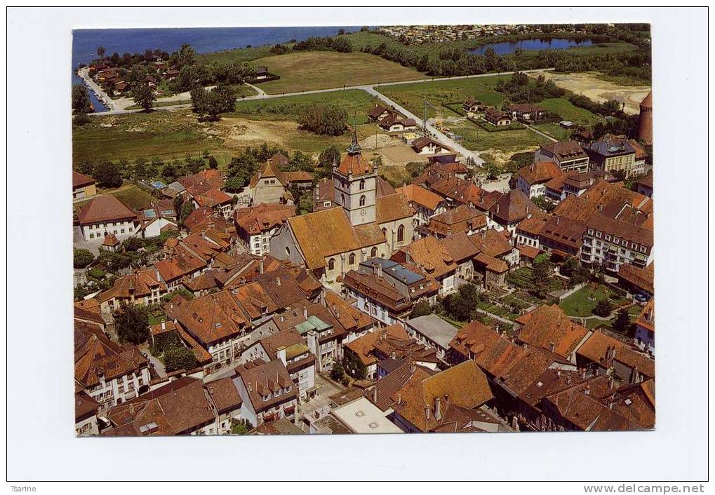 Suisse : Vue Sur Estavayer Le Lac - Estavayer