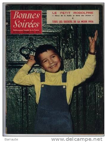 BONNES SOIREES Du 11/09/1955 N° 1753 " LE PETIT RODOLPHE " - Mode