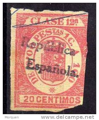 Poliza Letra Cambio REPUBLICA 20 Cts - Revenue Stamps