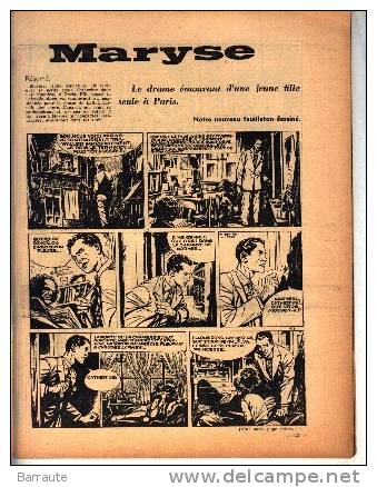 BONNES SOIREES Du 30/10/1955 N° 1759 "  1 Reportage Sur Gilles SALA   " - Lifestyle & Mode