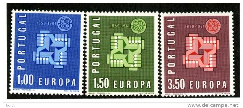 Portugal Mi.N° 907/09 1961,  Europa Cept Komplett ** - Ongebruikt
