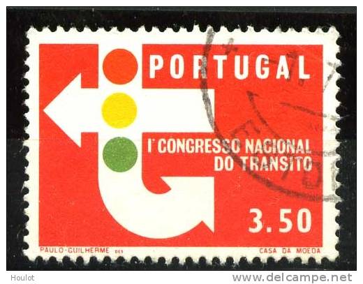 Portugal Mi.N° 976 Gestempelt Höchstwert "1. Congresso Nacional Do Transito" 1965; 3,50 Escudero; - Oblitérés
