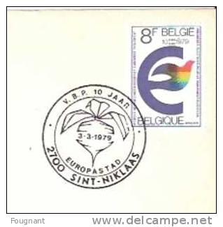 BELGIQUE:2 Enveloppes Avec Oblit.:1:N°1923.1979.obli T.1er Jour:"KARNAVAL-Tijl Uilenspiel-Sint-TRUIDEN 24-2-79.2:N°1924: - Otros & Sin Clasificación