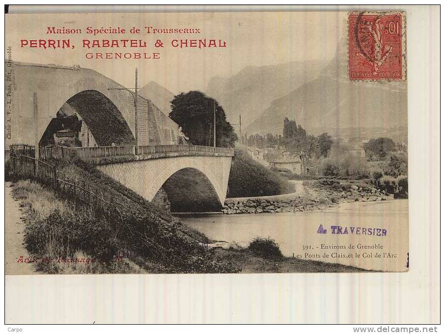 PONT-DE-CLAIX. - Les Ponts De Claix Et Le Col De L´Arc. - Claix