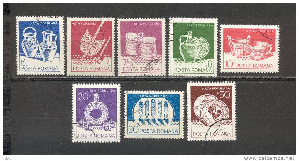 Rumanía  1982.-  Y&T Nº   3426/33 - Used Stamps