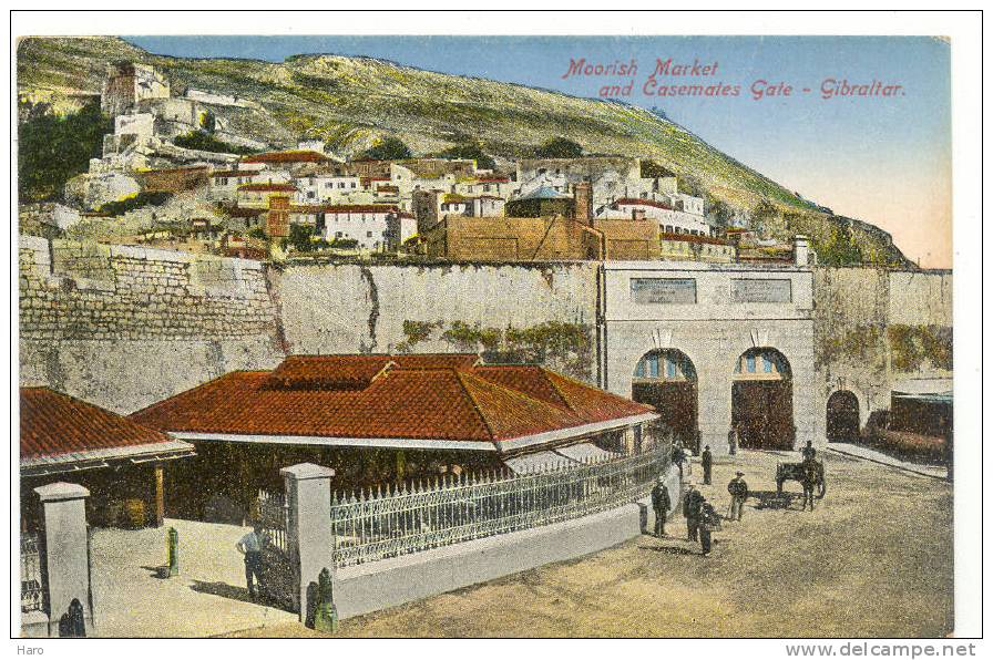 GIBRALTAR - Moorisch Market And Casemates Gate (1319)fd2 - Gibraltar
