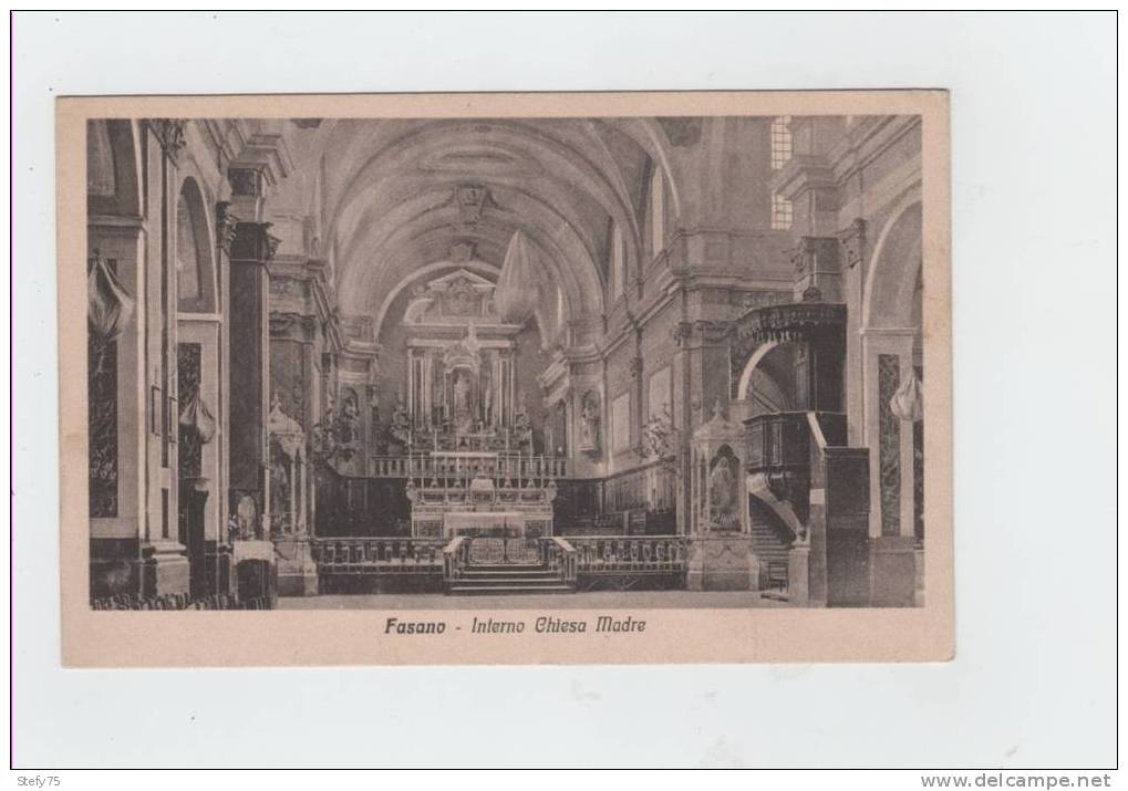 Fasano-brindisi-interno Chiesa Madre - Brindisi