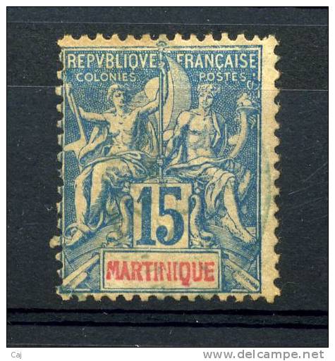 Martinique  :  Yv  36  (o)      ,   N6 - Gebraucht