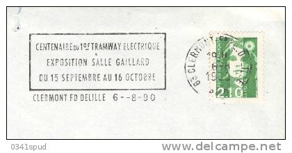 1990  France   63 Clermont Ferrand  Tram Tramway - Tramways