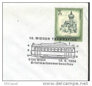 1994  Autriche Wien Tram Tramway - Tramways