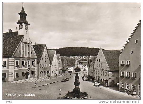 D-91171 Greding - Marktplatz - Cars - VW-Bus - Eichstaett