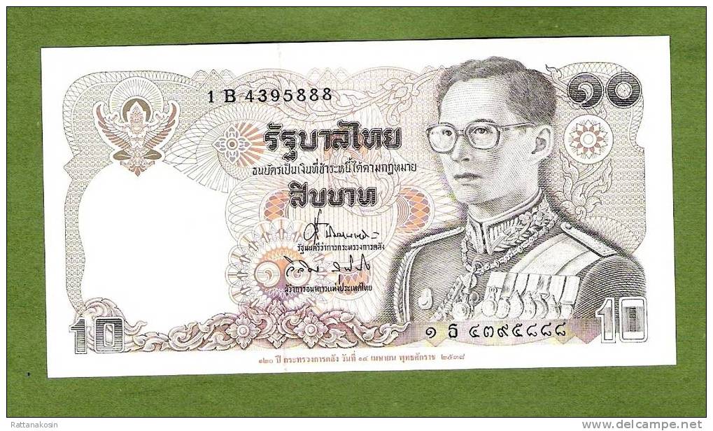 THAILAND P98  10   BAHT   1995    UNC. - Thailand